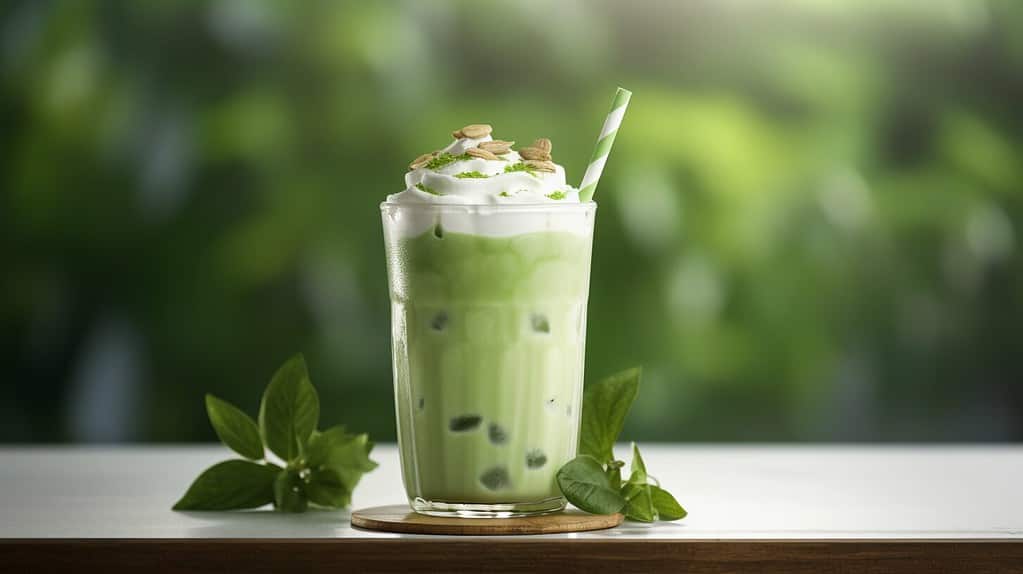 Savor Matcha Tea with Coconut Milk: A Tasty, Nutritious Duo